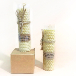 Свеча из вощины с Девясилом 13 см