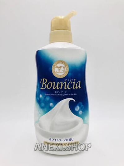 Мыло жидкое для тела с гиалуроновой кислотой и коллагеном с ароматом свежести 480 мл COW