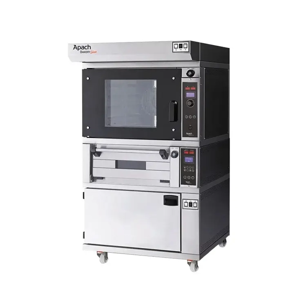 Печь конвекционная электрическая Apach Bakery Line K6TP DP + E218PA + E218PZ