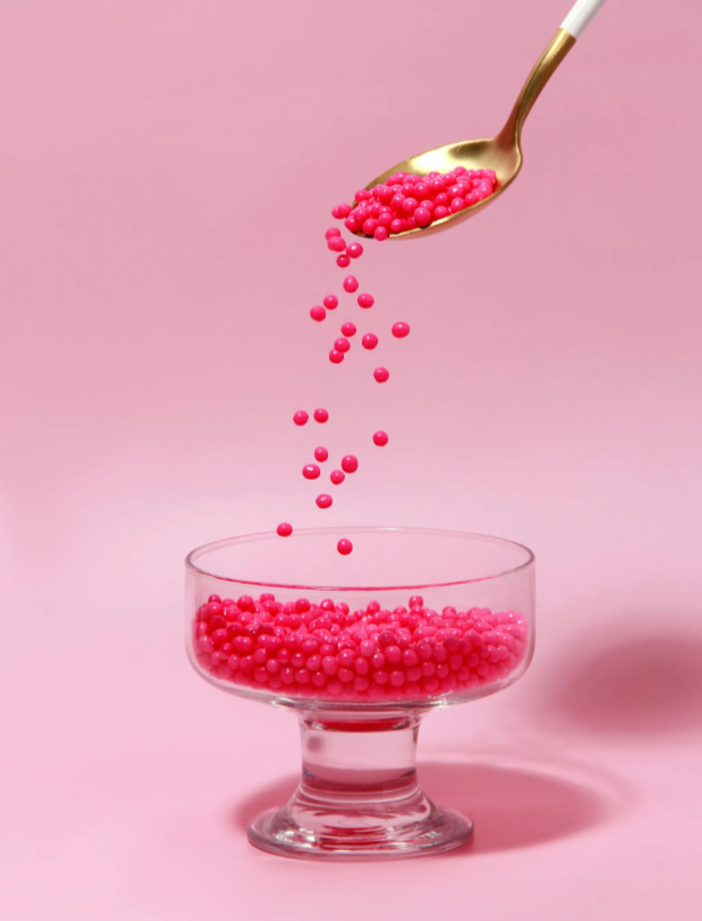 Шарики в шоколаде КРИСПИ малина, d=3-6 мм, 50 гр