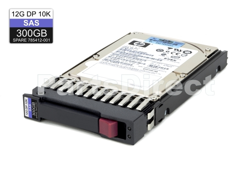 Жесткий диск HPE EG0300JFCKA HP 300-GB 12G 10K 2.5 DP SAS