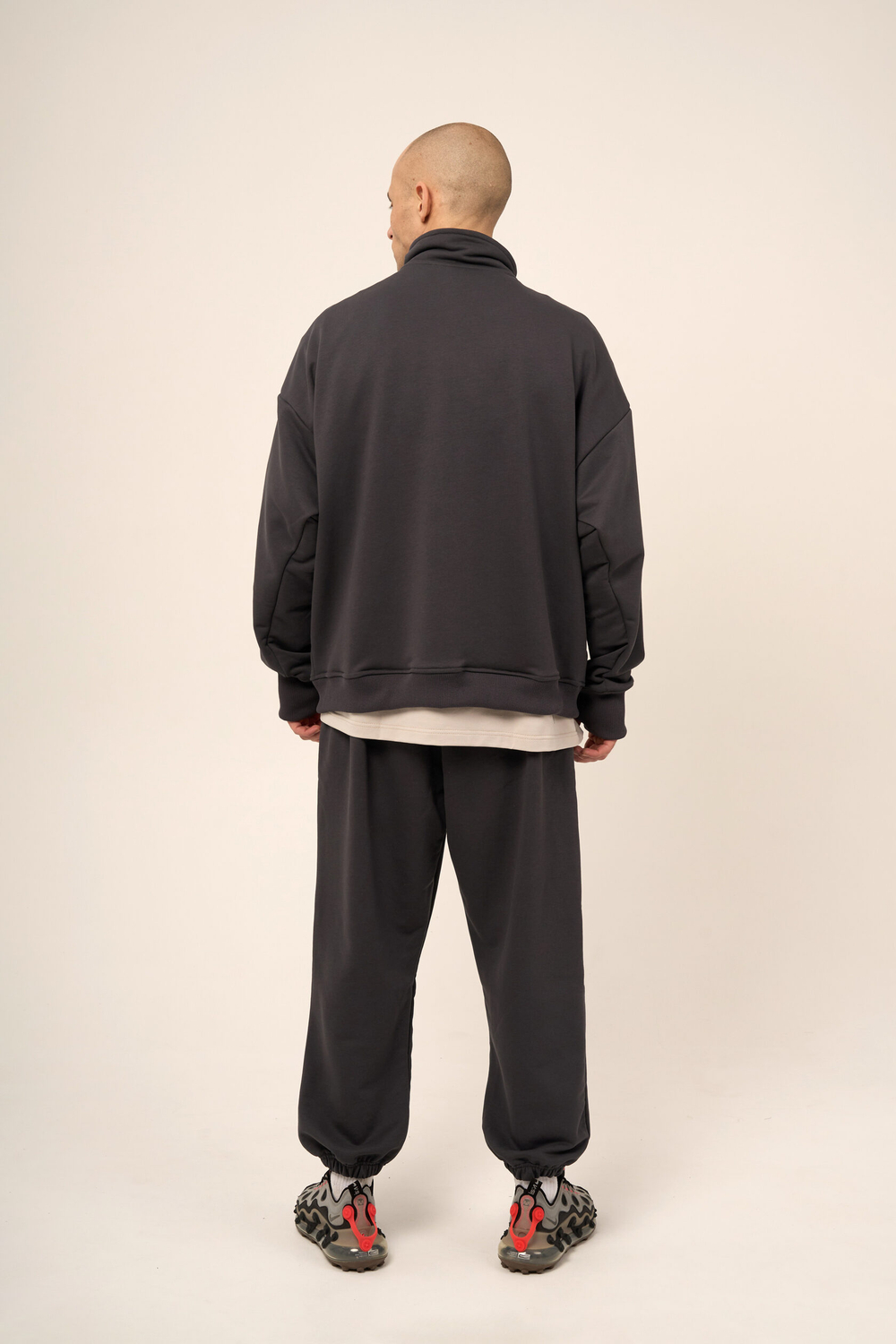 Толстовка KUL'TURA "ZIPPER" Фуме