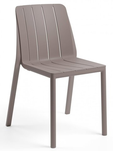 Стул пластиковый Nardi Tiberina Bistrot, тортора