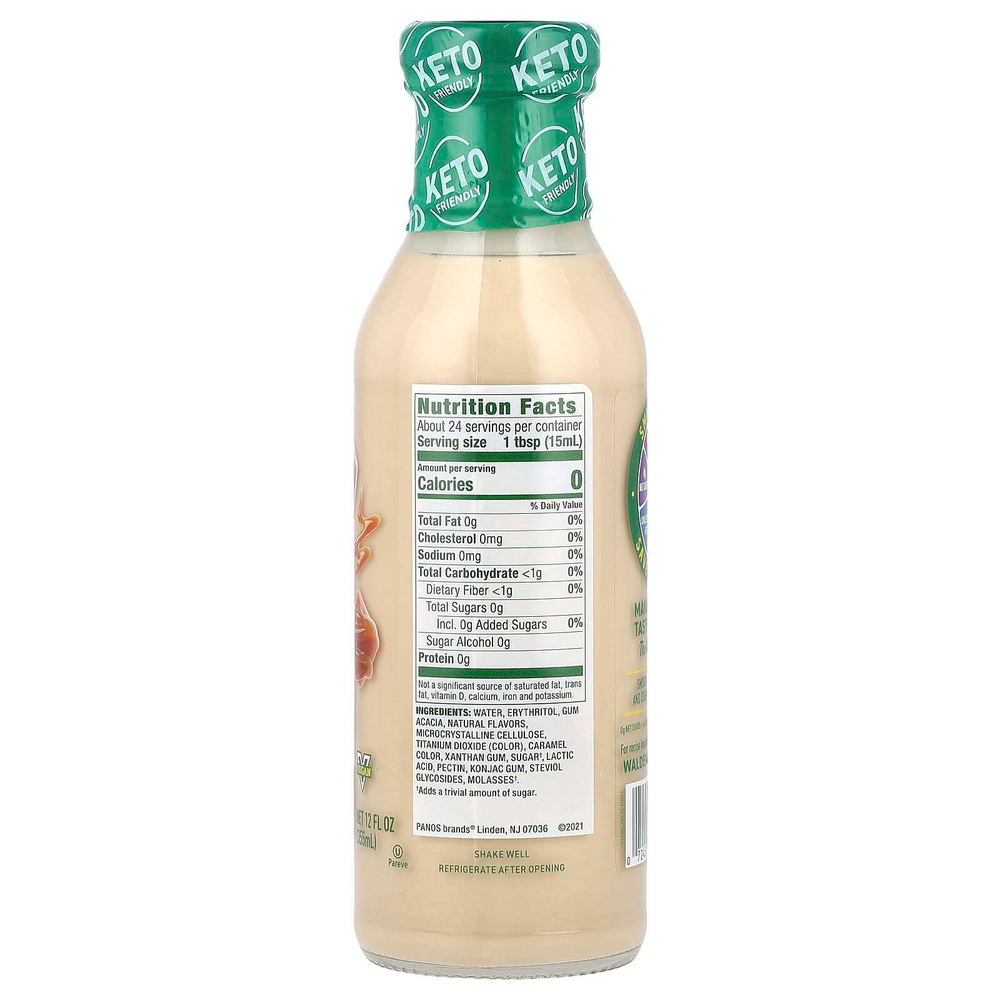 Walden Farms, Сливки для кофе, карамель, 355 мл (12 жидк. унц.)