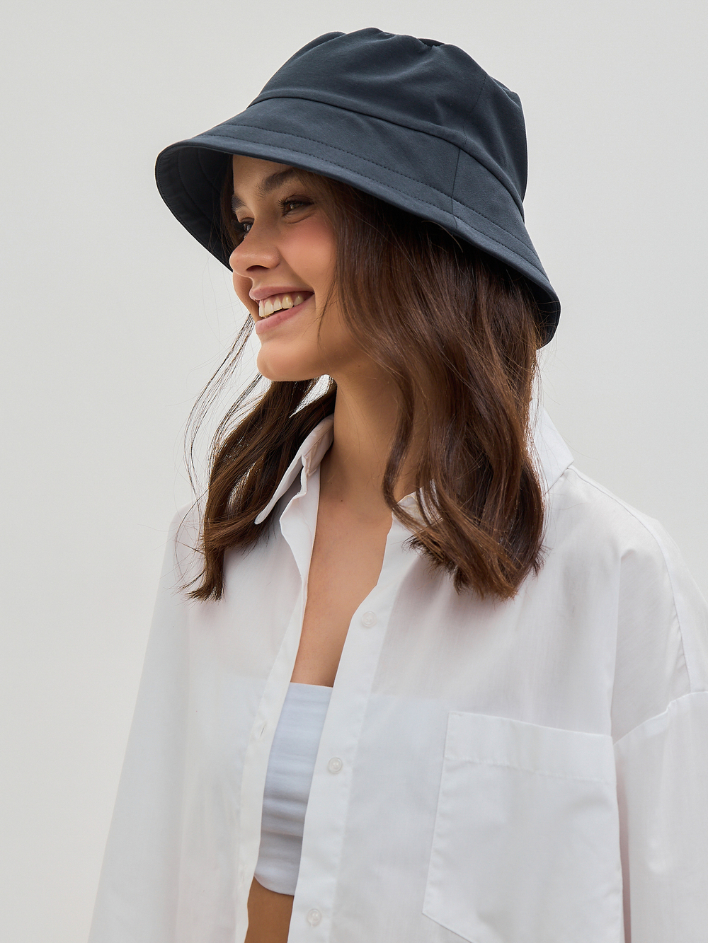 Панамка трикотажная МИЯ (Графит)