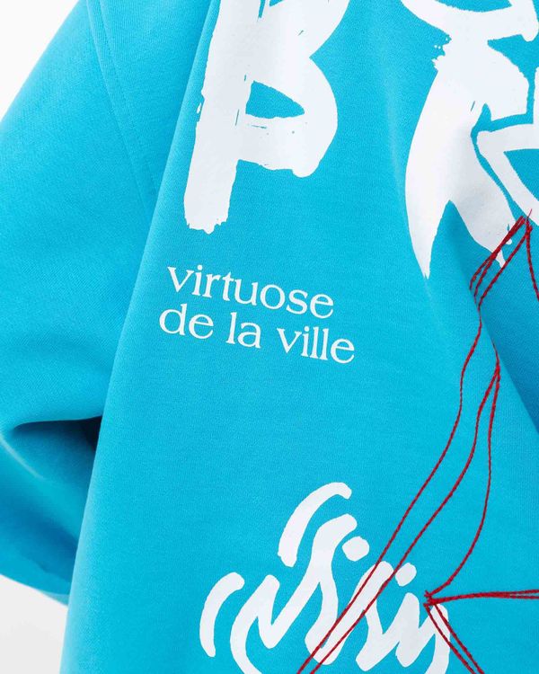 Худи Investigation Azure Blue синий - фото 9