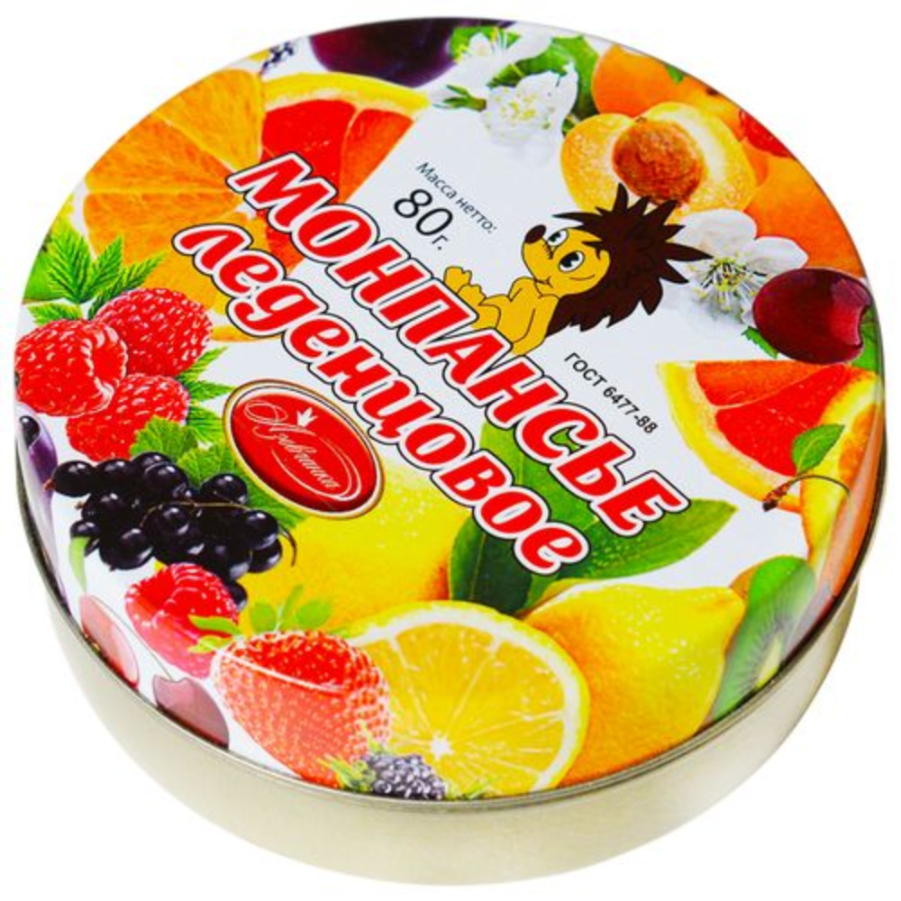 Карамель леденцовая Азовчанка Монпансье 80 гр