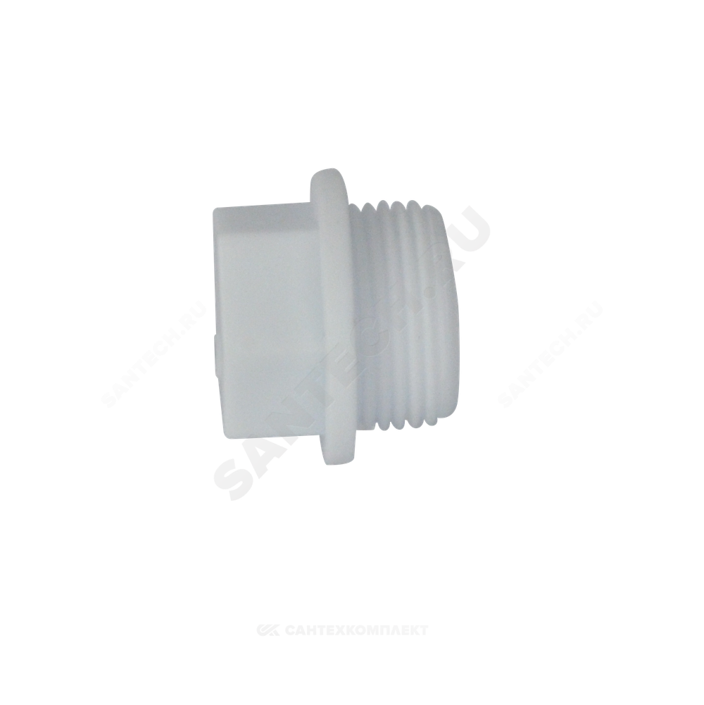 Заглушка (пробка) PP-R белая Дн 32х1" НР VALFEX 10163032
