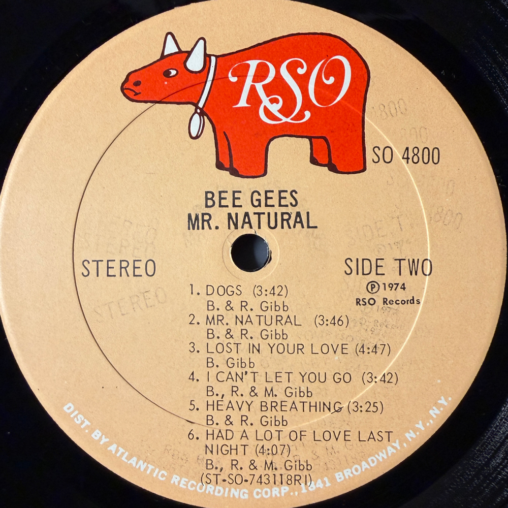 Bee Gees ‎– Mr. Natural (США 1974г.)