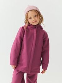 Парка Softshell демисезонная "Ягодный"