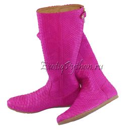 Сапоги из кожи питона SH-34