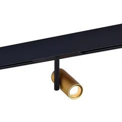 ST808.236.08 Магнитный трековый светильник Золотистый LED 1*8W 3000K 550Lm Ra>90 36° IP20 D42xH135 4 СКАЙЛАЙН 48V