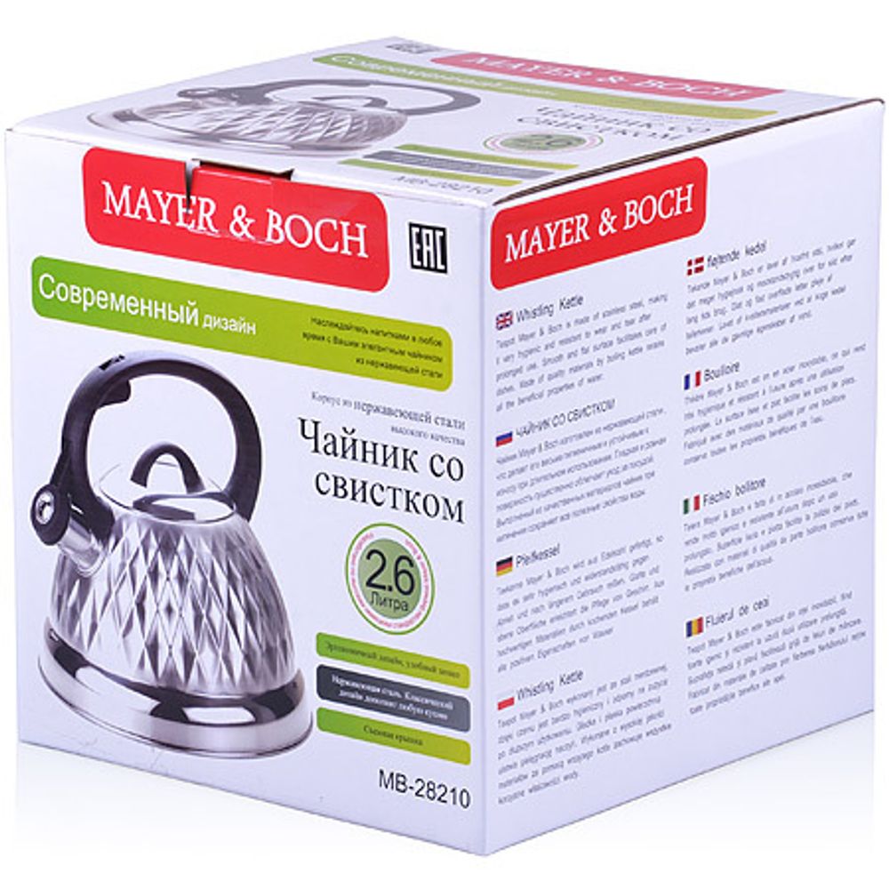 MAYER &amp; BOCH Чайник 28210 2,6 л