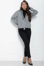 Костюм Тиона (черно-белый) К10816 LT Collection