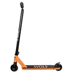 Самокат трюковый Novatrack Wolf 10, 100 мм, оранжевый
