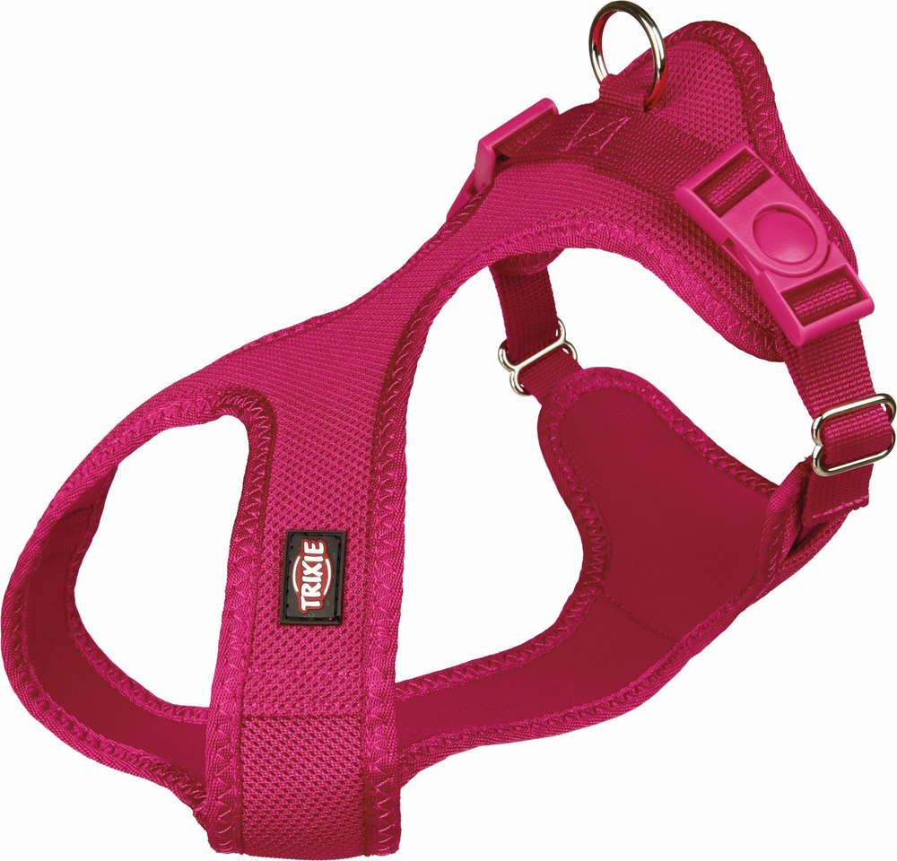 Шлейка Soft, XS–S: 30–45 см/ 15 мм, фуксия, Trixie