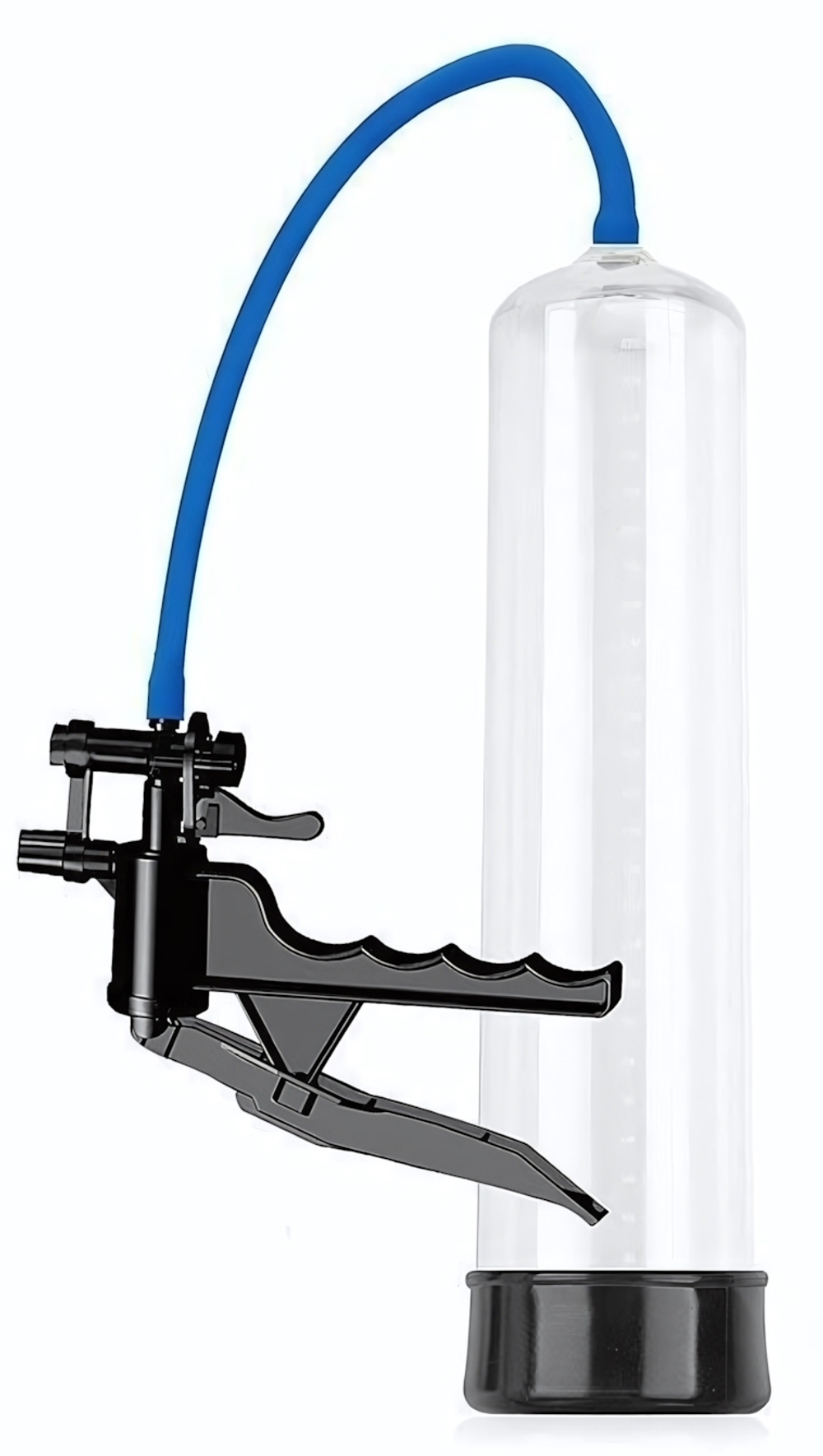 Прозрачная вакуумная помпа Sex Expert с ручным насосом (Цвет: прозрачный)