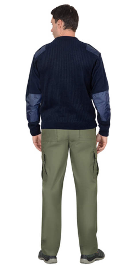 Джемпер форменный темно-синий