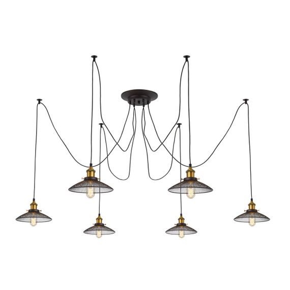 Подвесная люстра Citilux Эдисон CL451061