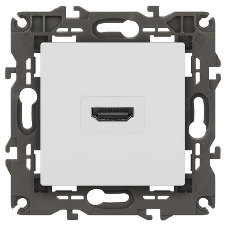14-3114-01 ЭРА Розетка HDMI, IP20, Эра Elegance, белый