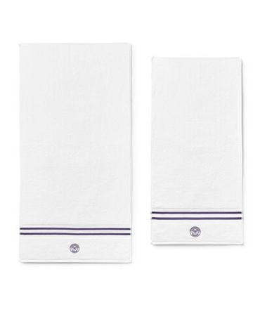 Полотенце теннисное Wimbledon Baseline Полотенце теннисное Set - white/purple