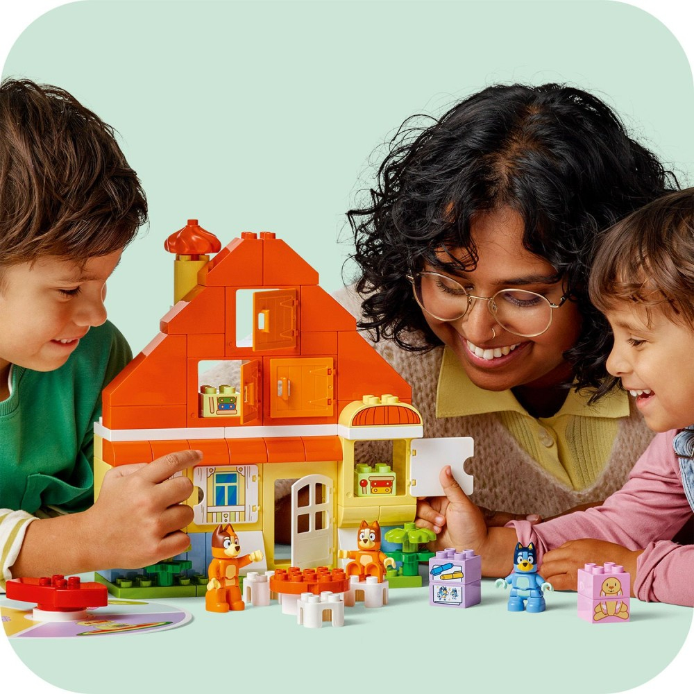 LEGO DUPLO Bluey - Семейный дом Blue с игрой на память 10459