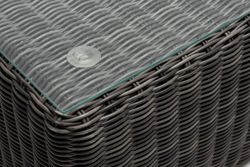 "Боно" лаунж-зона из искусственного ротанга, цвет графит