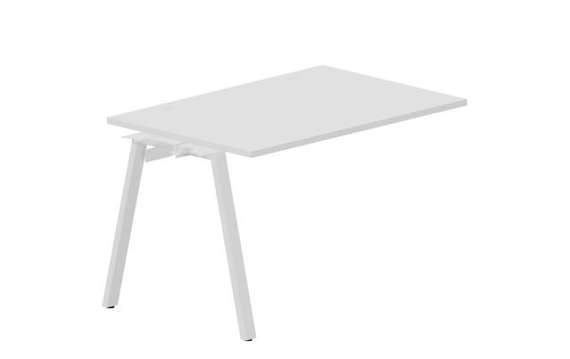 стол Arena 1180х780х750мм (2 громмета) - приставной элемент