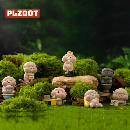 Рандомная фигурка Blind Box PLZDOT Monkey MALO