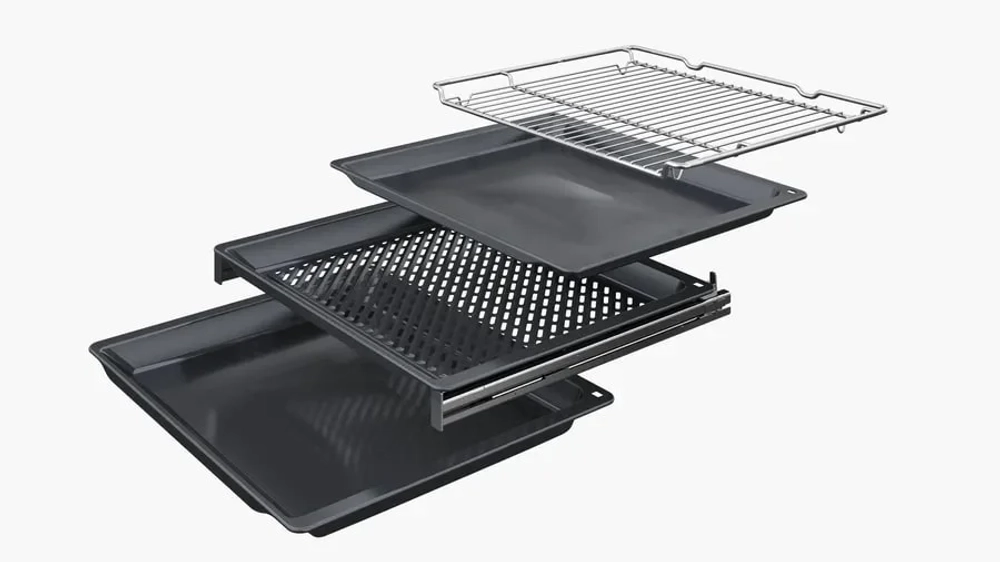 Встраиваемый электрический духовой шкаф Bosch HMG976KB1