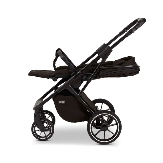 Детская коляска Moon Piu 2 в 1 Black (633) 2024