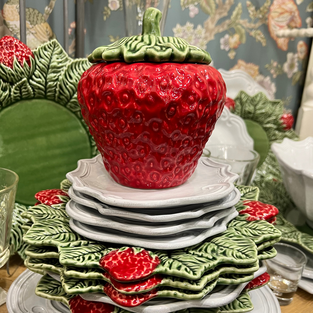 Банка с крышкой Клубника 1 л