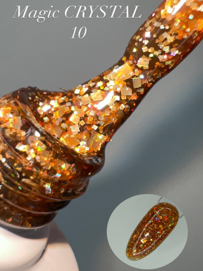 Гель-лак FOR YOU Magic Crystal № 10