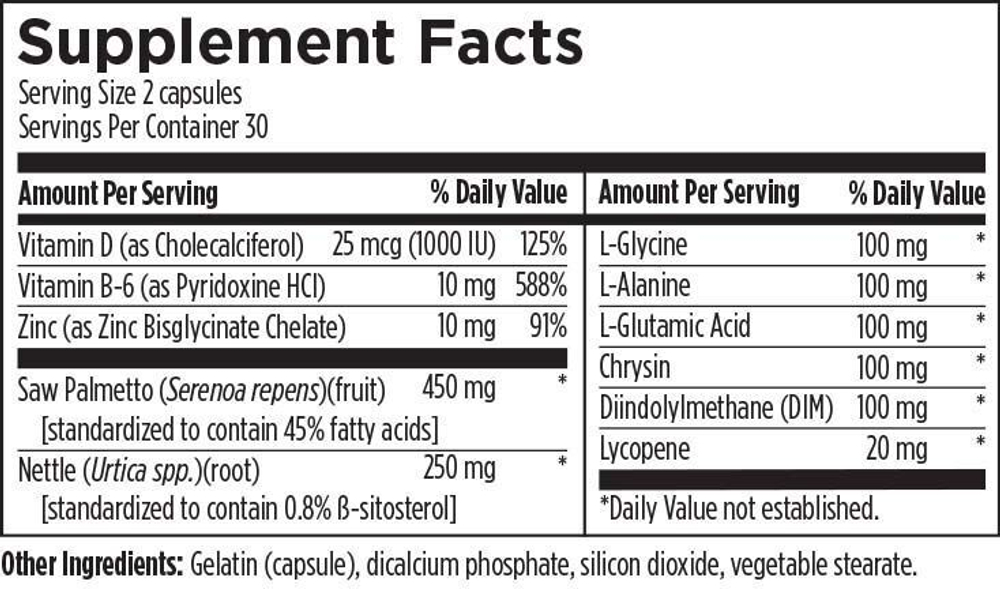 Designs For Health - Prostate Supreme 60 capsules