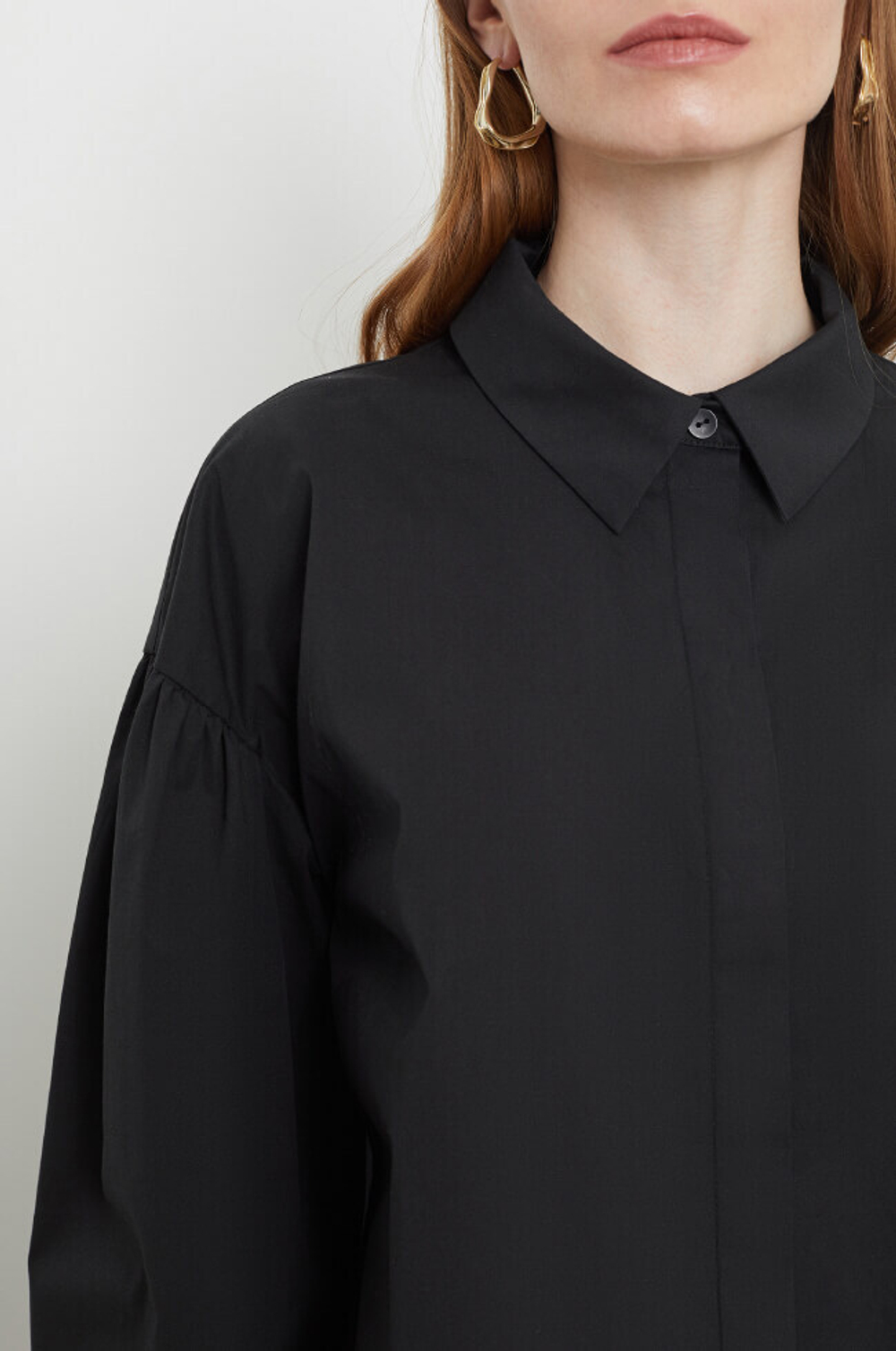 22217 Блузка женская (черный)