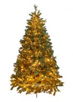 Елка с гирляндой «Барокко» (Литая+пвх) от 1.2 до 2.4 м