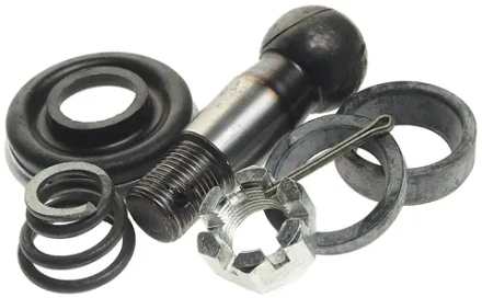 Палец рулевой тяги МАЗ (с 2-мя вклад+пруж+гайка+пыльника) г.Саратов