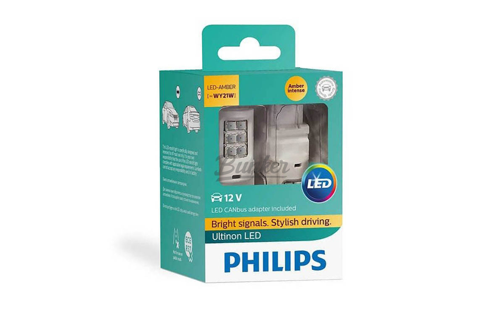 Лампа светодиодная WY21LED+smartCanbus 12V X2