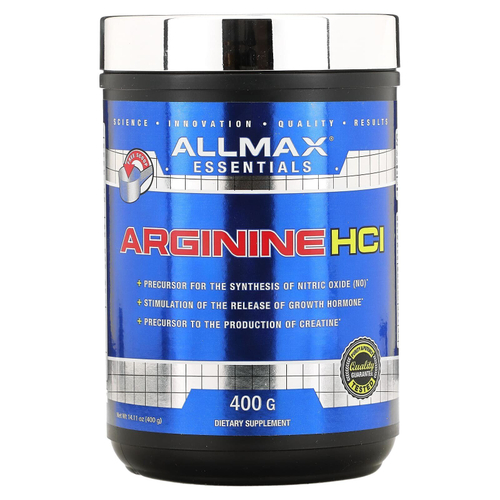 ALLMAX, Essentials, аргинин гидрохлорид, 400 г (14,11 унции)