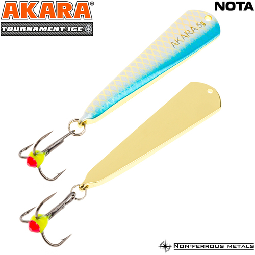 Блесна зимняя Akara Tournament Ice Nota 45 5 гр. 1 Go