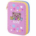 Пенал 3 отделения 190*110 Пифагор Bear Hugs, ламинат