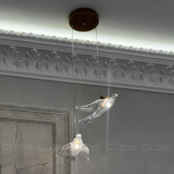 Подвесной светильник Cloyd SIRIN P2 / Ø15 см - латунь (арт.11551)