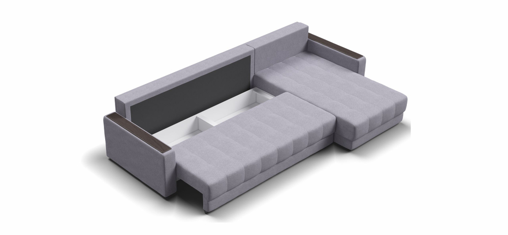 Угловой Диван Бонд Макс Мальмо платина (последний экземпляр)