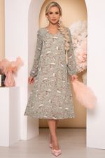 Платье "Волшебная история" (олива) П3830 LT Collection