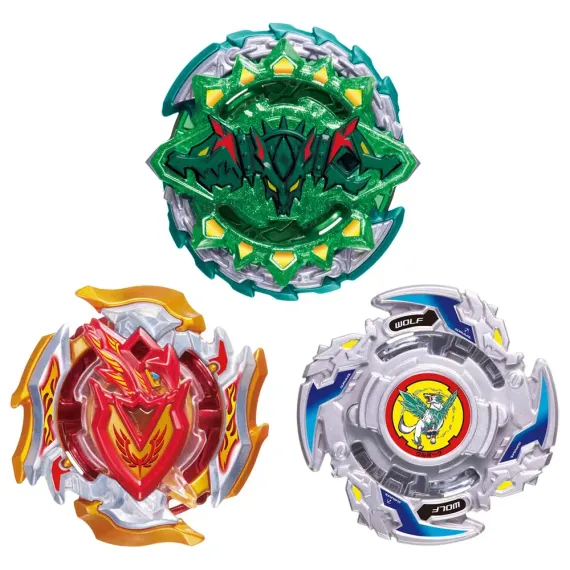 Набор волчков Cho-Z Triple Booster Set B121 от Takara Tomy