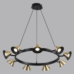 8233/9 LN Светильник GU10 9*7Вт 220В IP20 COMFI