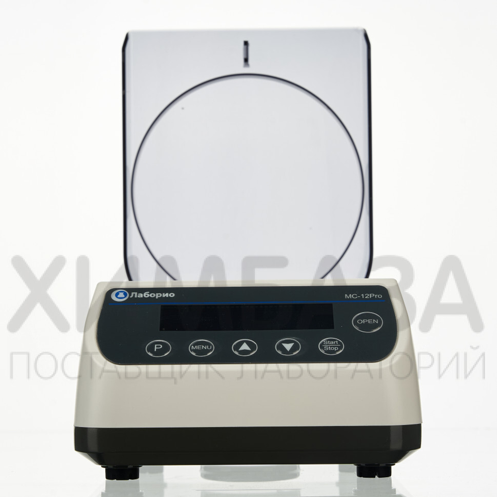 Мини-центрифуга Лаборио MC-12PRO, цифровой дисплей, 1000-12000 обор/мин, RCF 9660xg мультиротор: 12x0.2мл/0.5мл/1.5мл/ 2мл