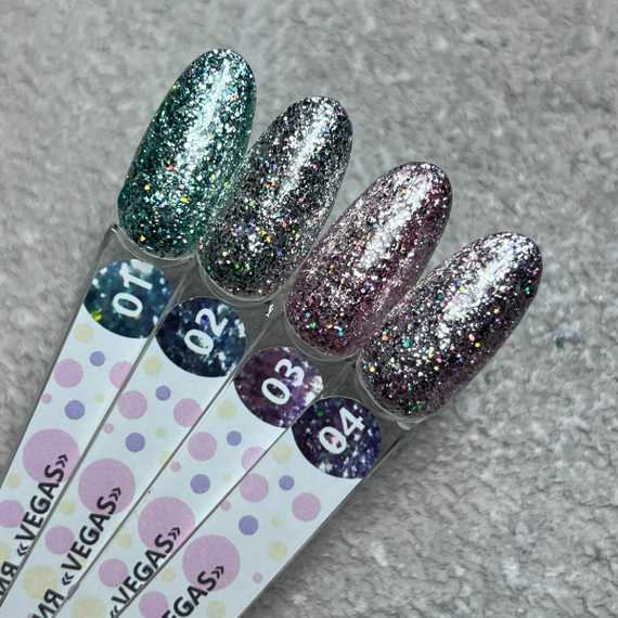 Гель-лак ТМ &quot;HIT gel&quot; №04 Vegas, 9 мл