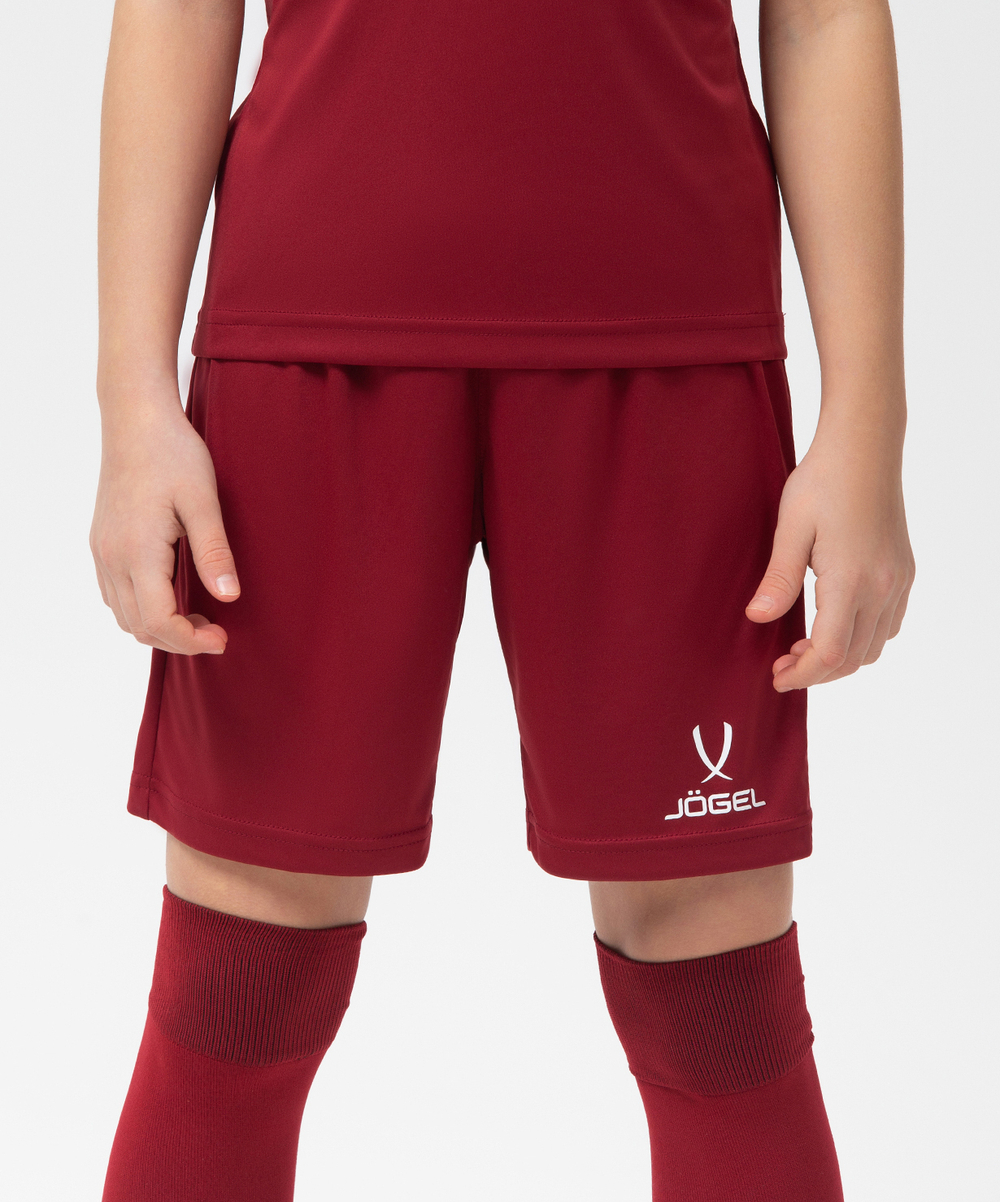 Шорты игровые CAMP Classic Shorts, гранатовый/белый, детский