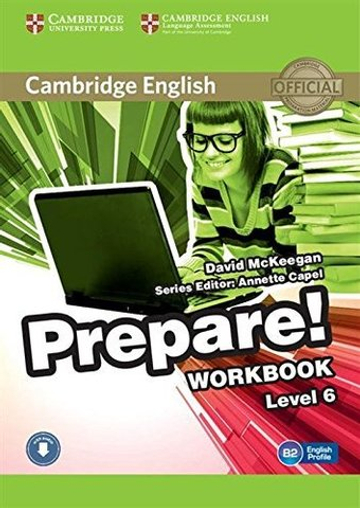 Cambridge English Prepare! Level 6 Workbook with Audio-online